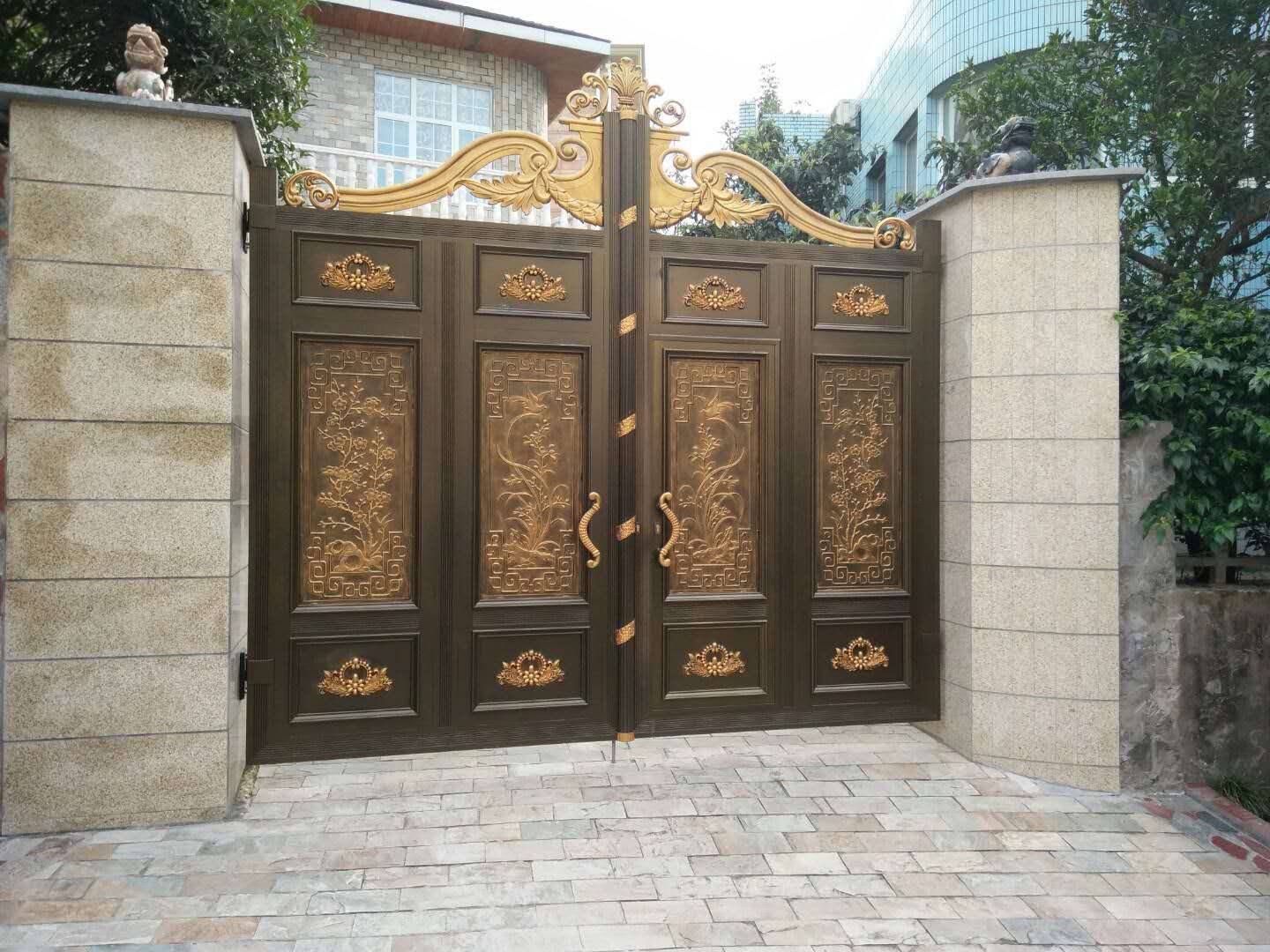 庭院鋁藝大門制作工藝要點(diǎn)