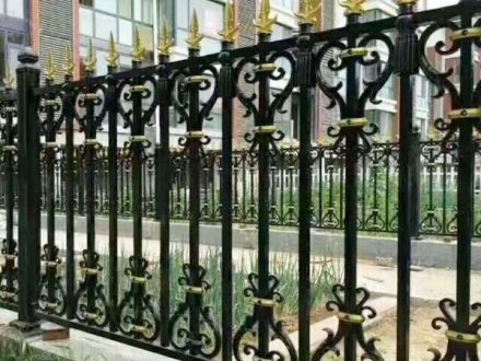 景德鎮韓式鋁藝大門哪家便宜-安誠護欄廠家